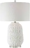 Caelina White 18.5  Table Lamp