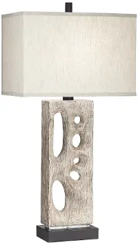 Driftwood Gray Table Lamp