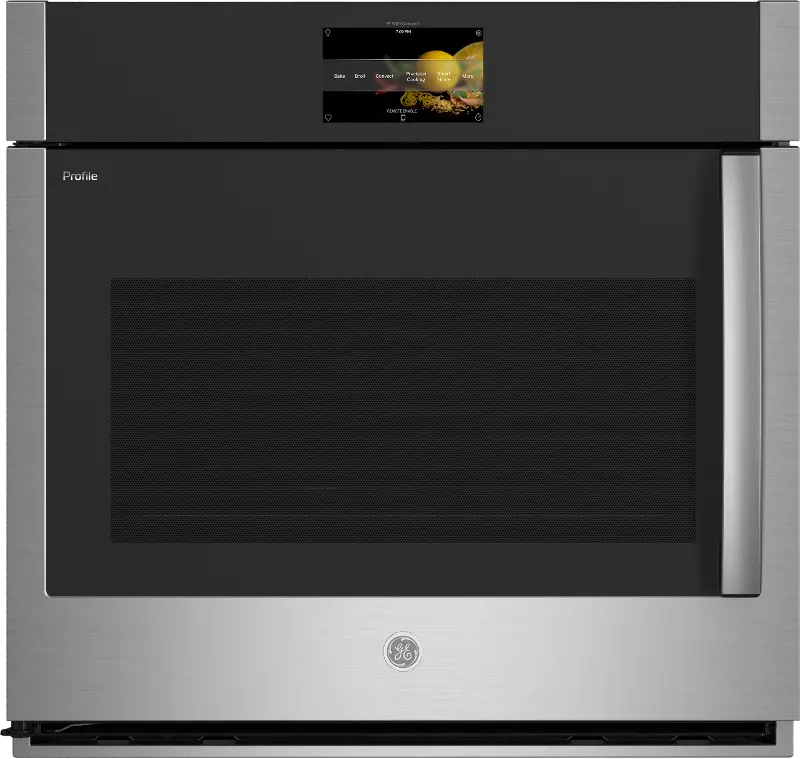 GE Profile 5 cu ft Single Wall Oven - Stainless Steel 30 Inch