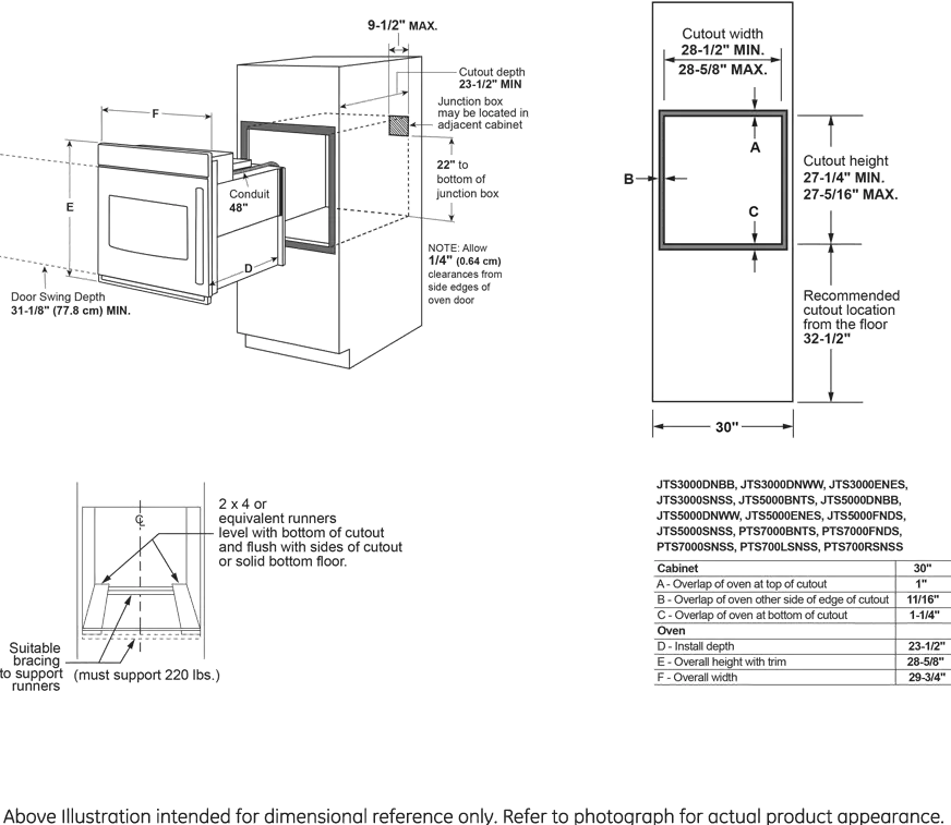 PTS700LSNSS GE Profile 5 cu ft Single Wall Oven - Stainless Steel 30 Inch-7