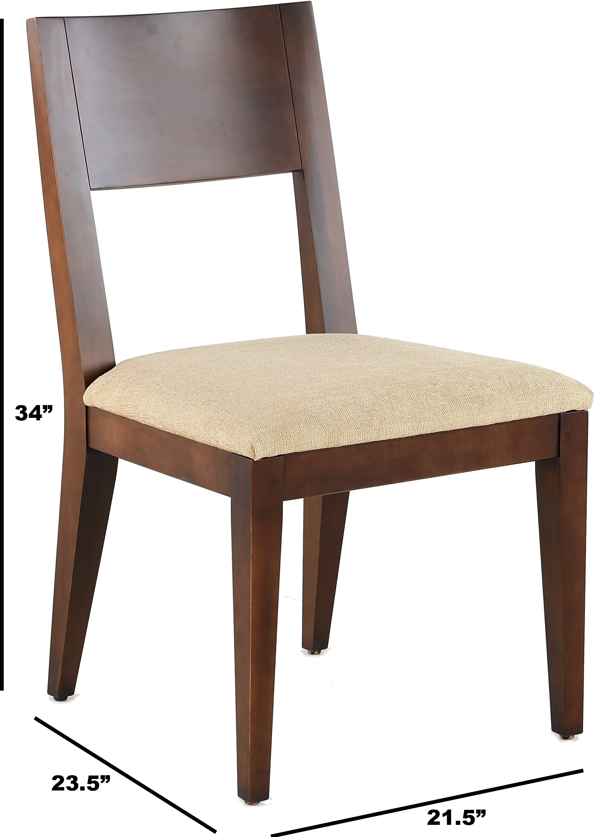 702-926-800-RC Origins by Stickley Dwyer Brown Upholstered Dining Chair-3