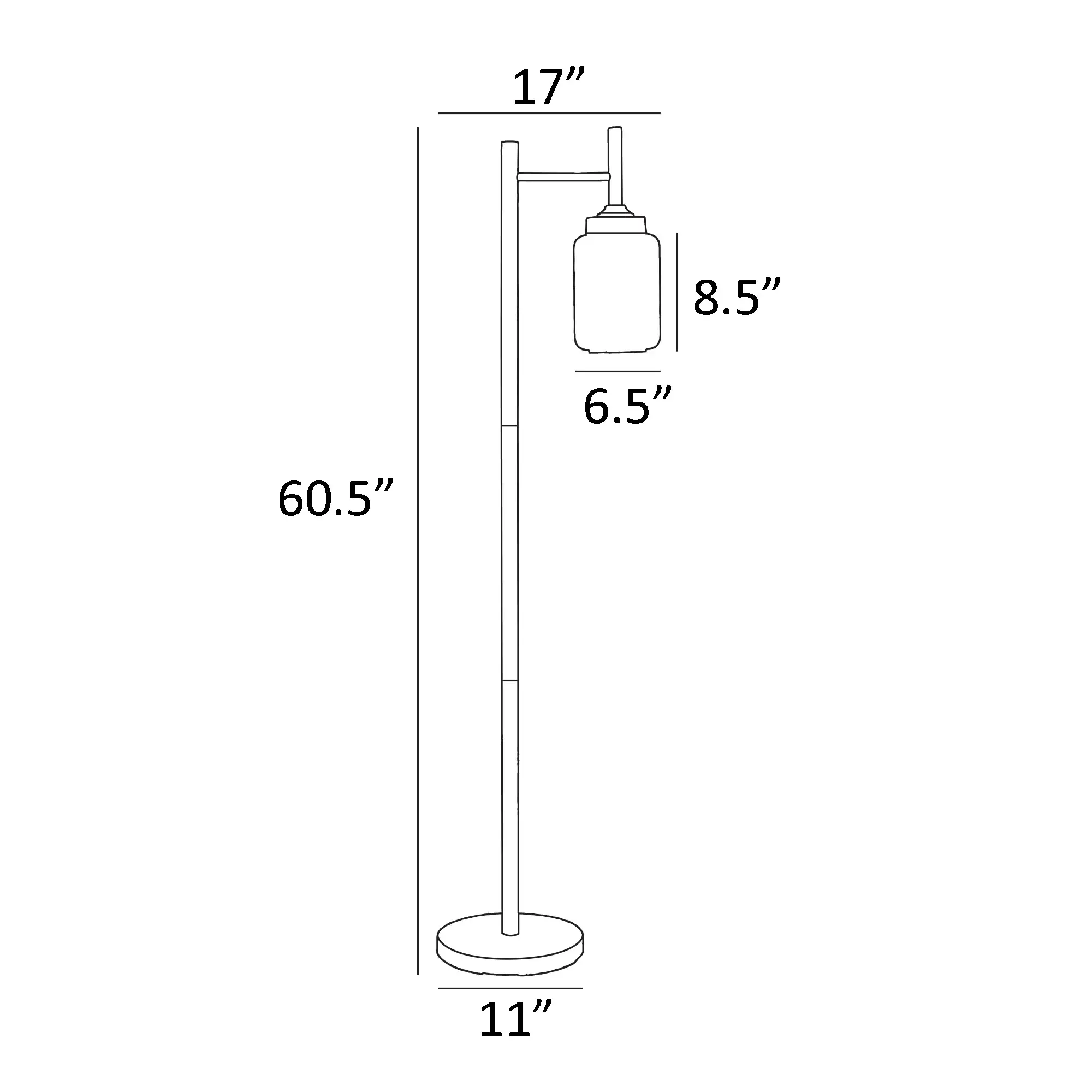 Luken Floor and Table Lamp Set of 3-6