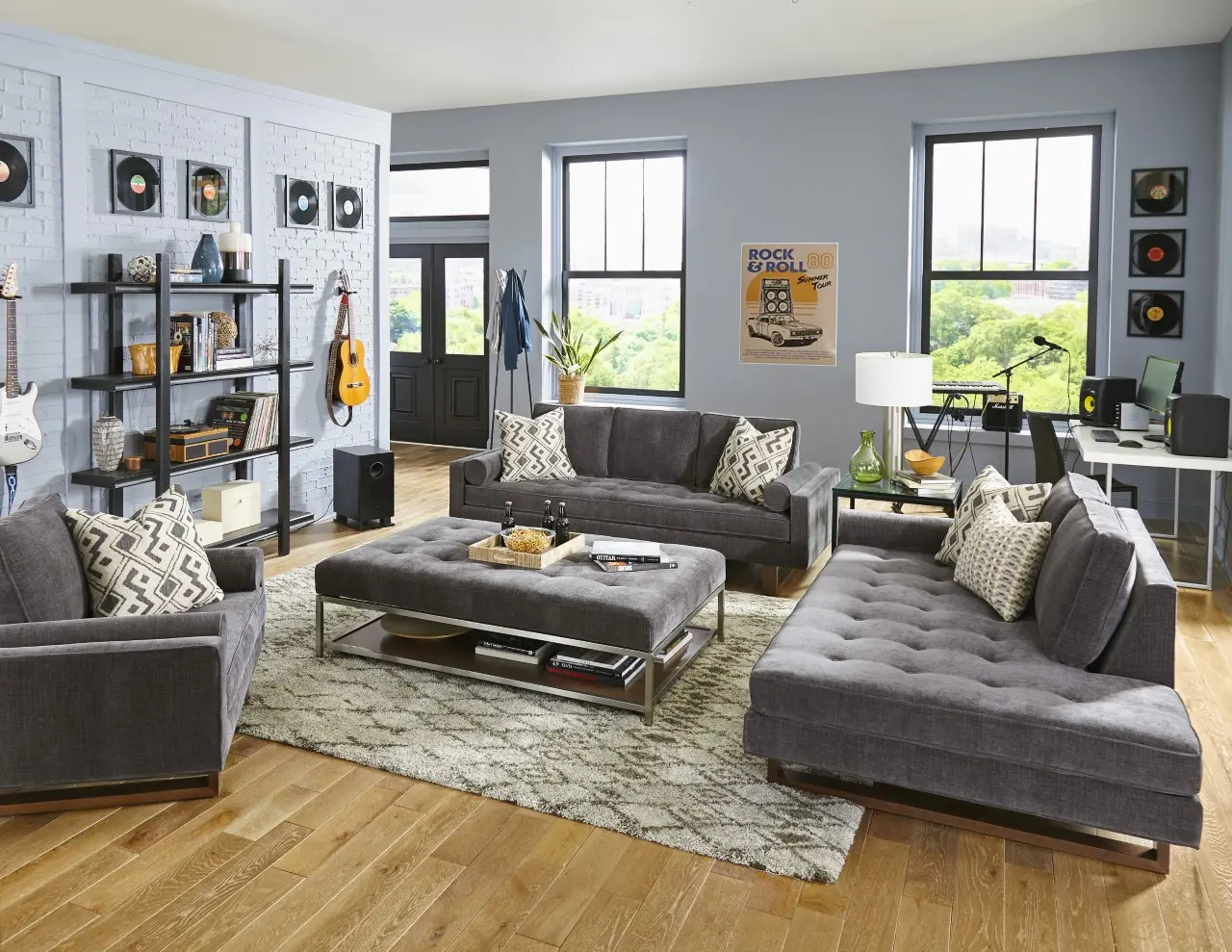 Storm Gray Sofa-7