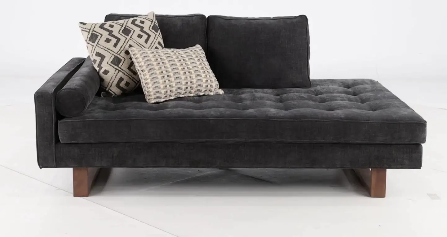Storm Gray Chaise Sofa-9