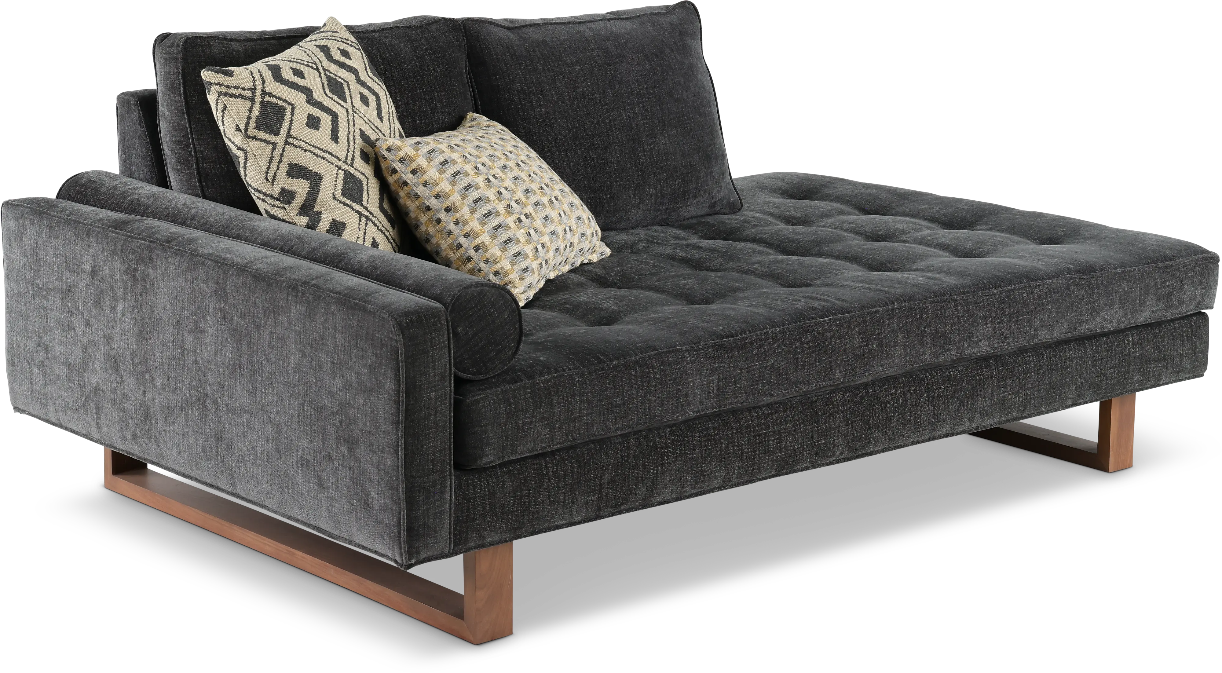 Storm Gray Chaise Sofa-4