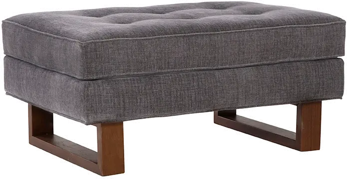 Storm Gray Ottoman-1