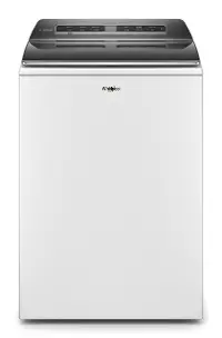 WTW8127LW Whirlpool 5.3 cu ft Top Load Washer with Removable Impeller - White W6605