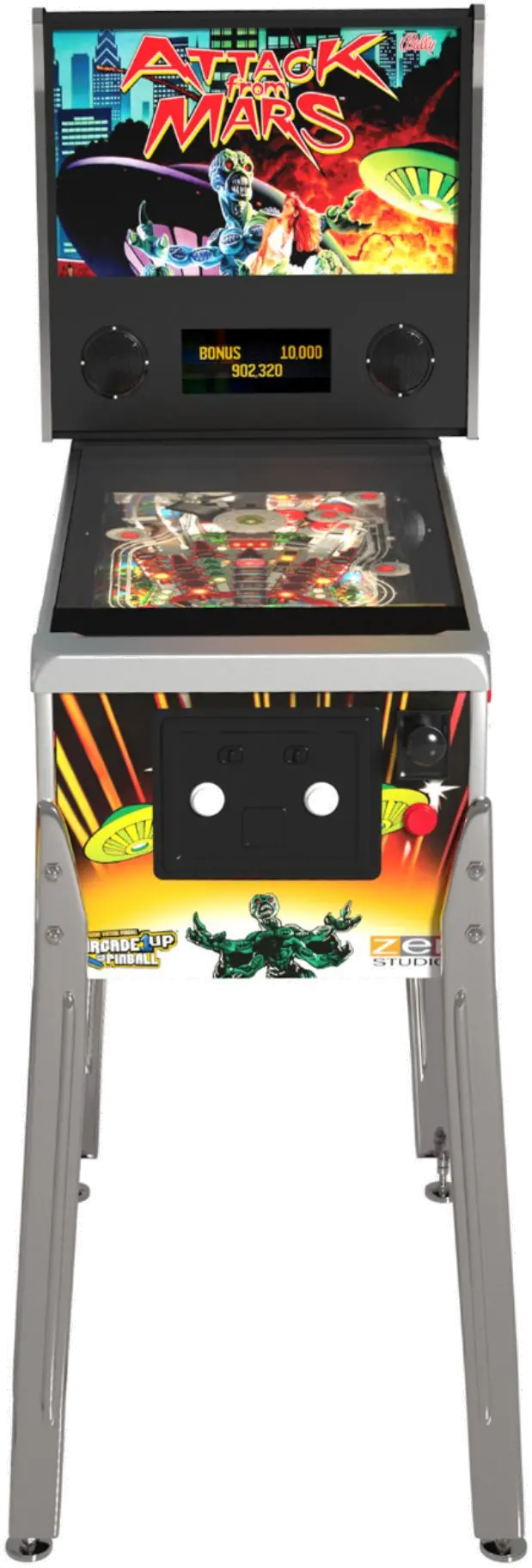 PINBALL/ATTACK_MARS Williams Bally Attack From Mars Pinball Digital-3