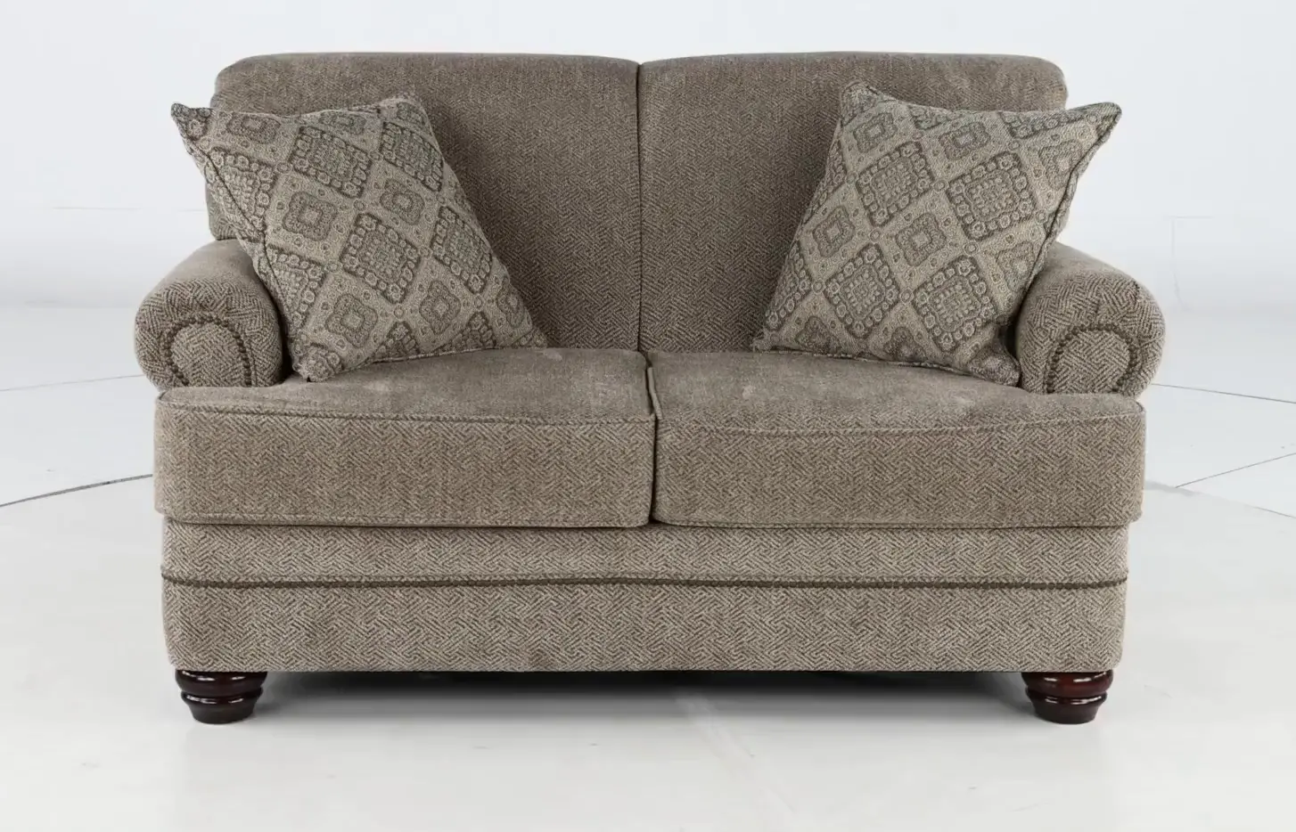 Urban Wheat Brown Loveseat-8