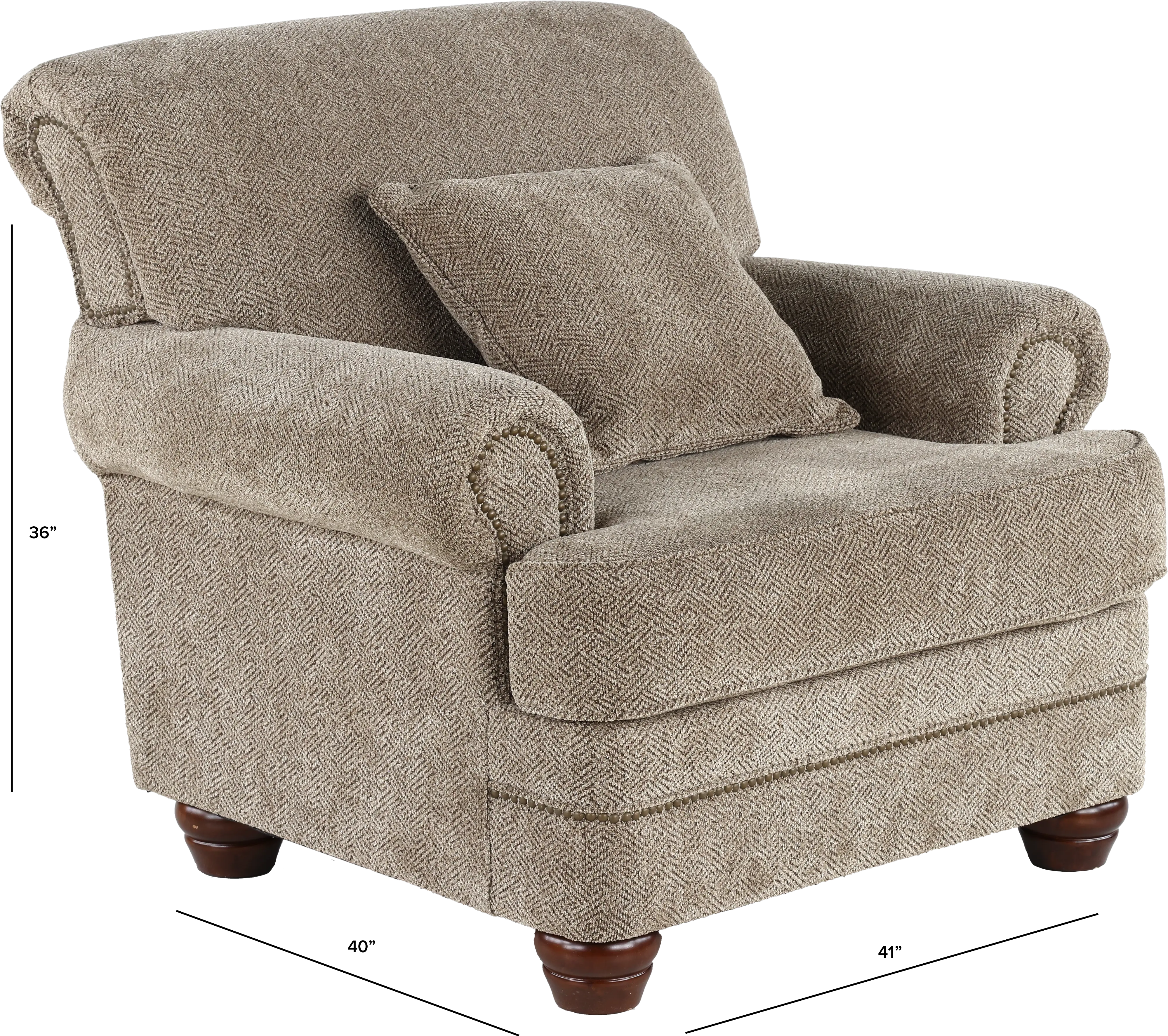 Urban Wheat Brown Chair-2