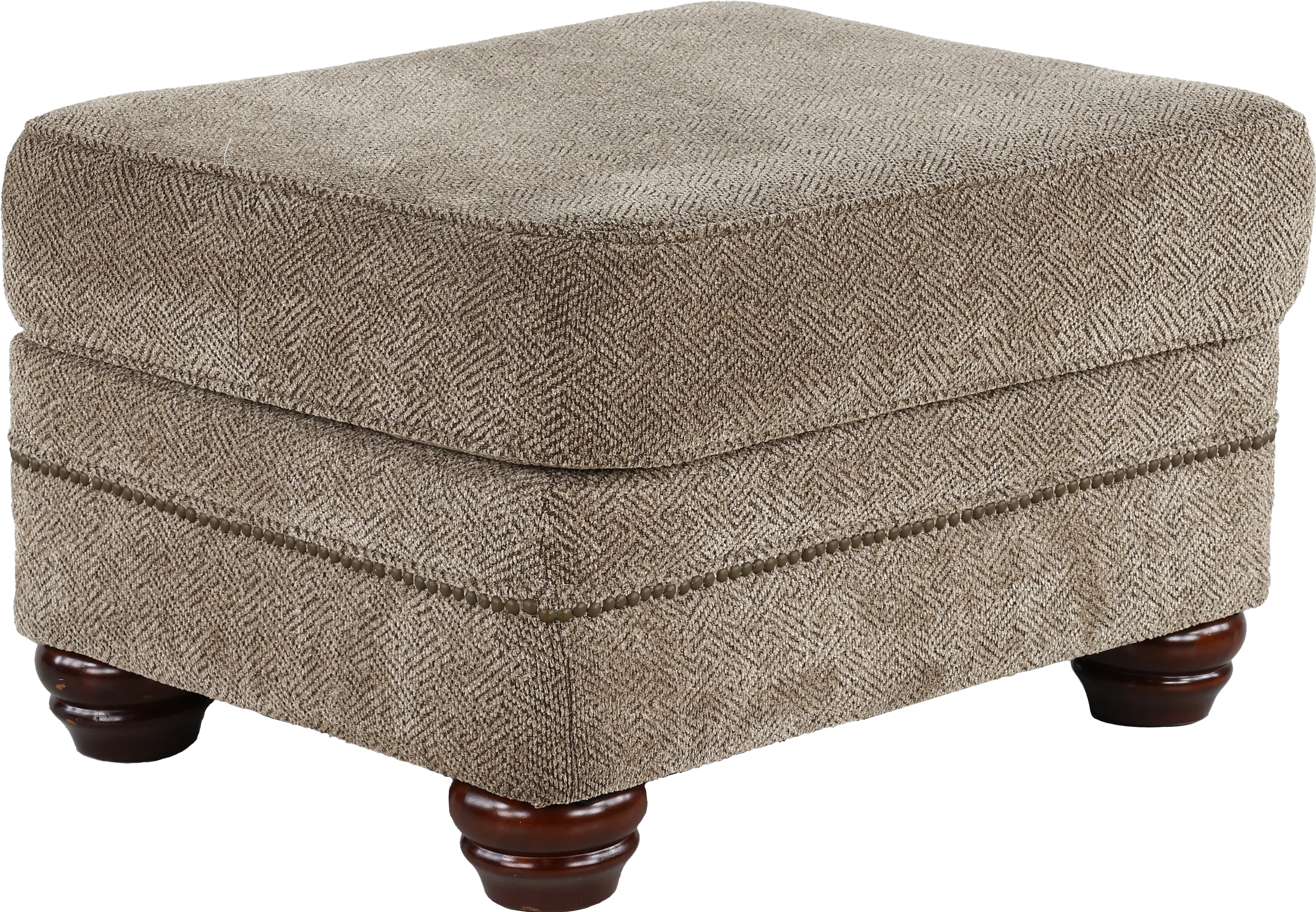 Urban Wheat Brown Ottoman-2