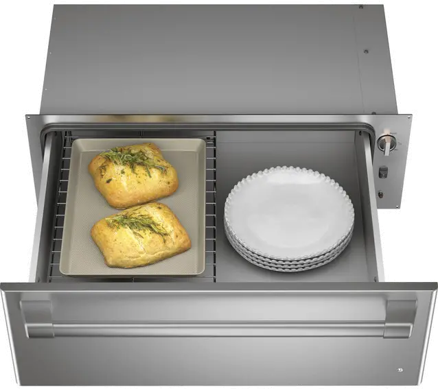 CTW900P2PS1 Cafe 1.9 cu ft Warming Drawer - Stainless Steel 30 Inch-1