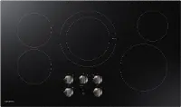 NZ36R5330RK Samsung 36 Inch Electric Cooktop - Black