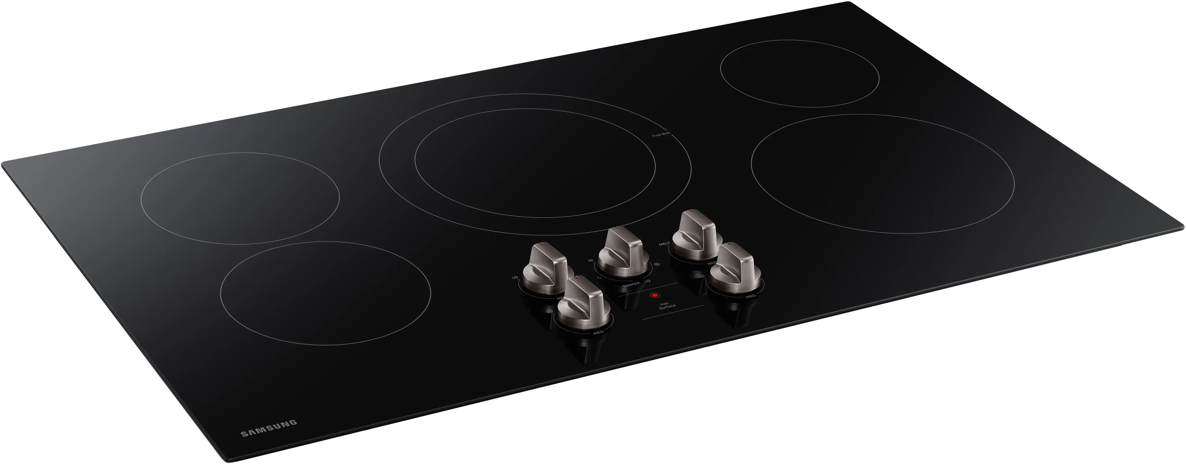 NZ36R5330RK Samsung 36 Inch Electric Cooktop - Black-4