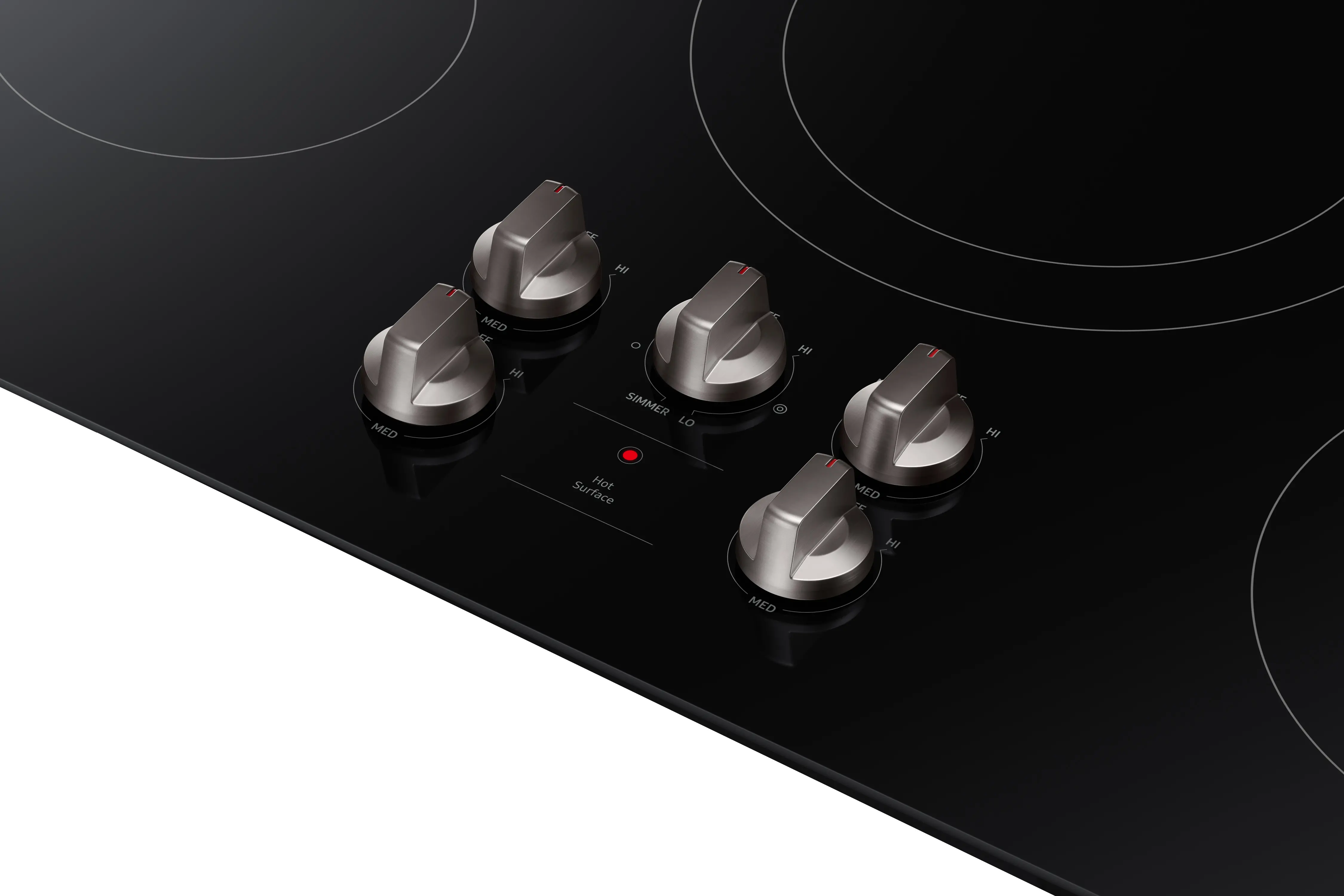 NZ36R5330RK Samsung 36 Inch Electric Cooktop - Black-2