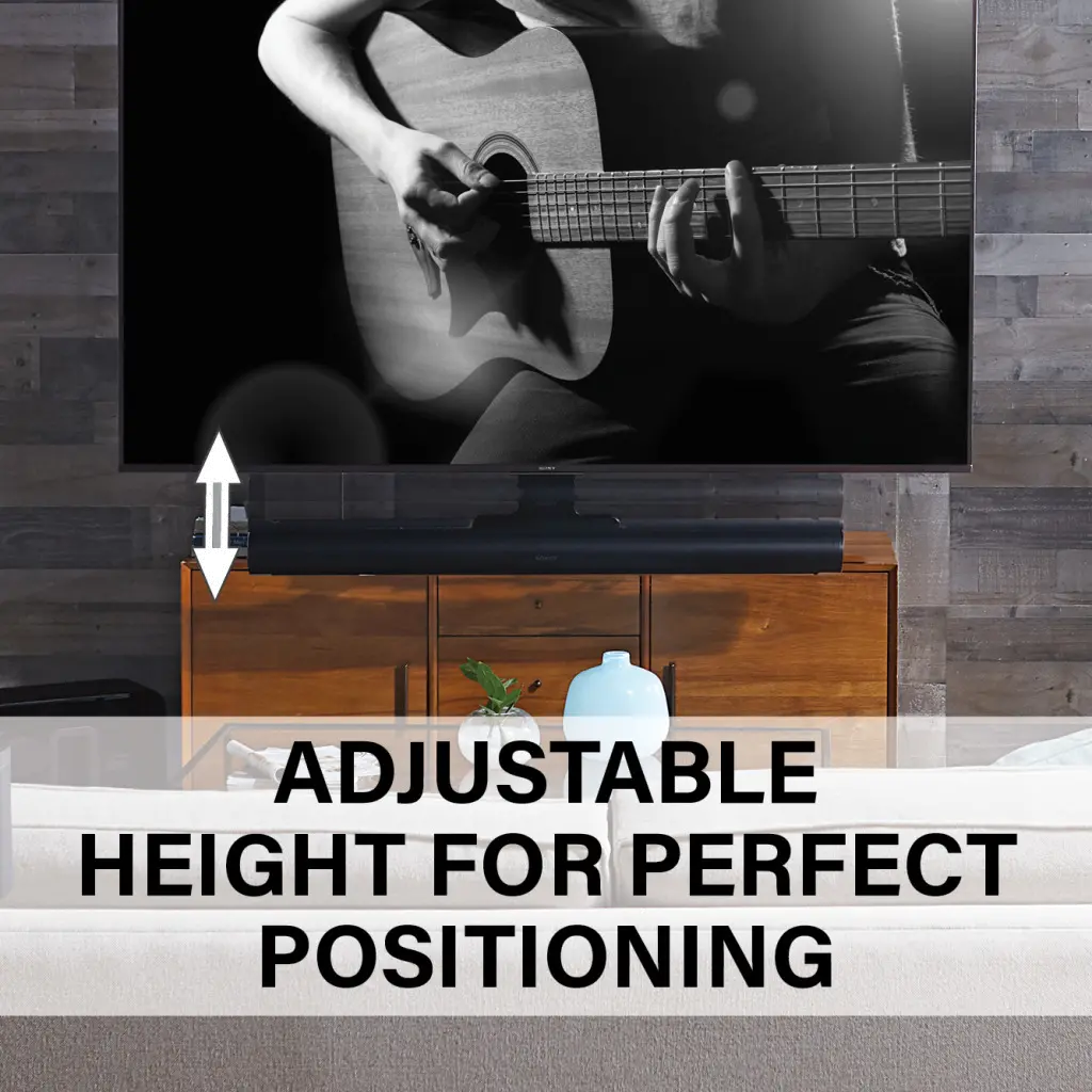 WSSATM1-B2 Extendable Soundbar TV Mount Designed For Sonos Arc Sound Bar-2