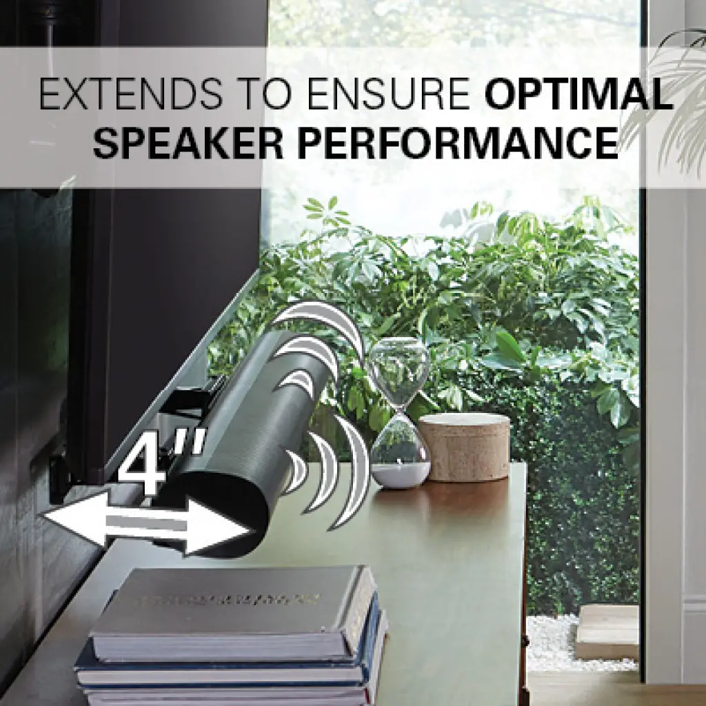 WSSATM1-B2 Extendable Soundbar TV Mount Designed For Sonos Arc Sound Bar-4