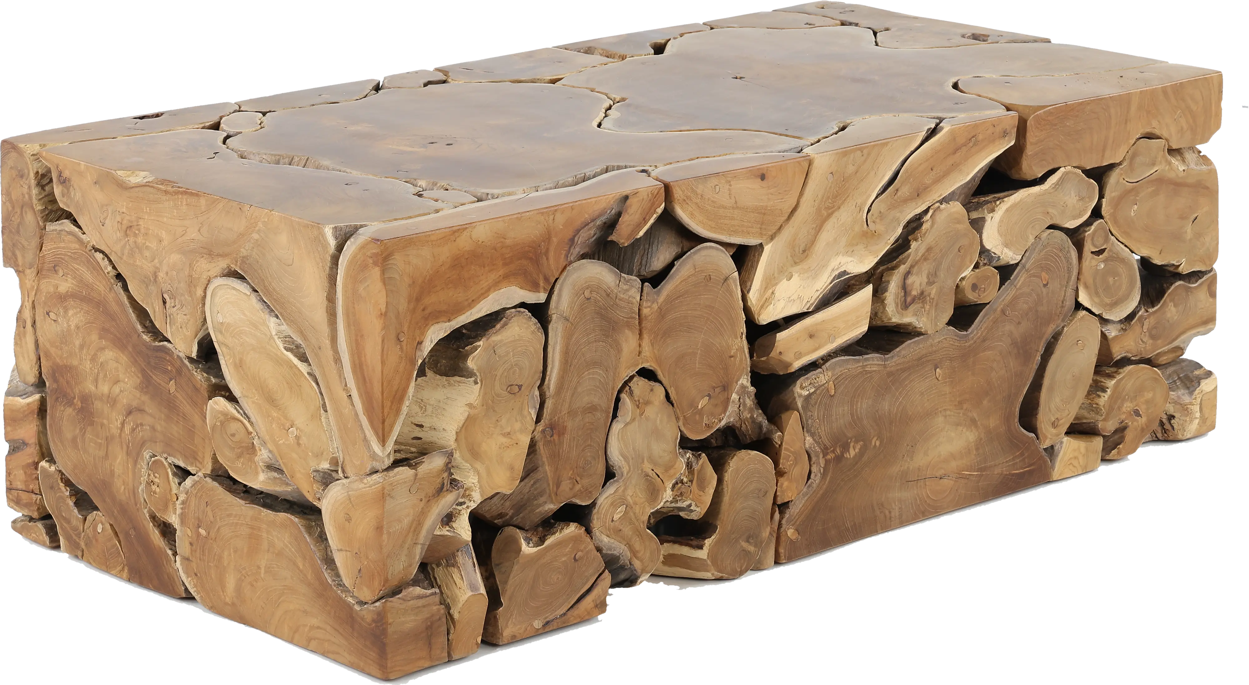 Block Rectangular Coffee Table-1