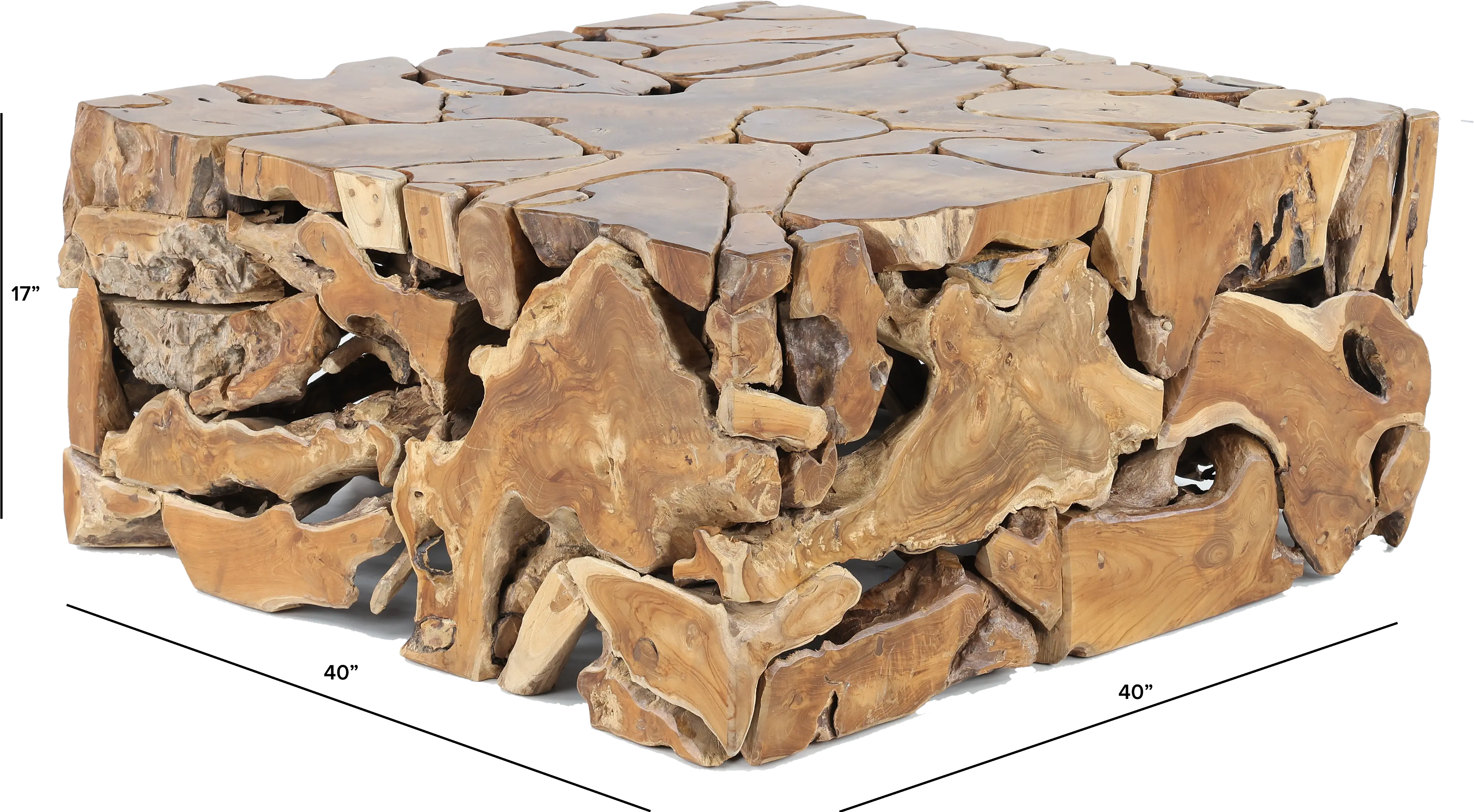 Block Square Coffee Table-3