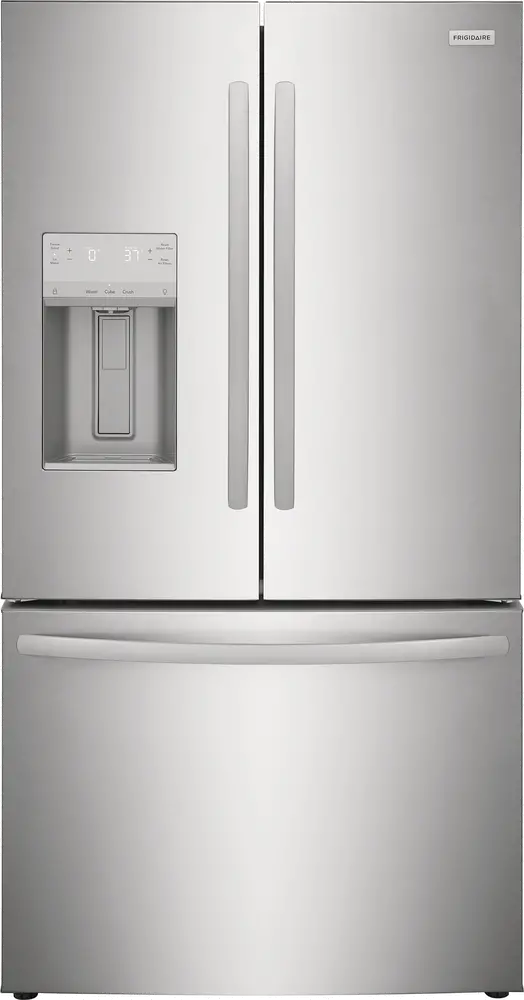 FRFC2323AS Frigidaire 22.6 Cu Ft French Door Refrigerator - Counter Depth Stainless Steel-2