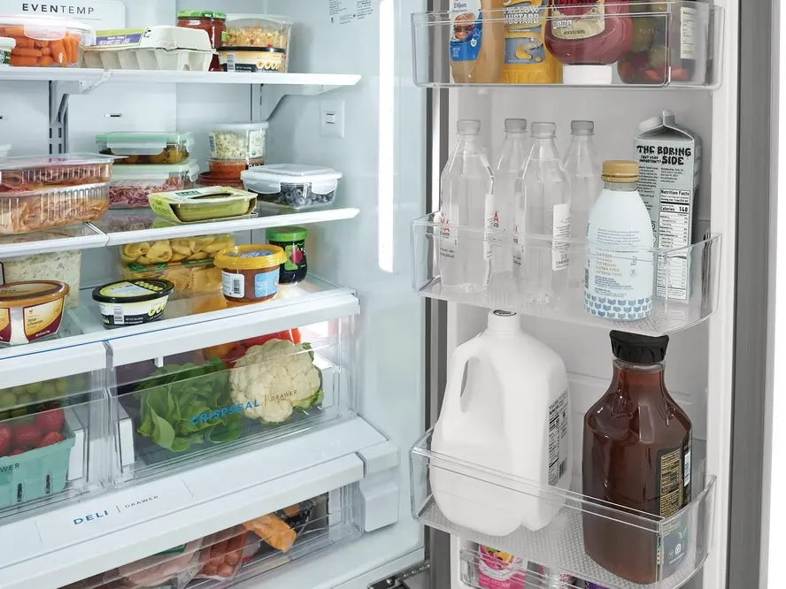 FRFC2323AS Frigidaire 22.6 Cu Ft French Door Refrigerator - Counter Depth Stainless Steel-10