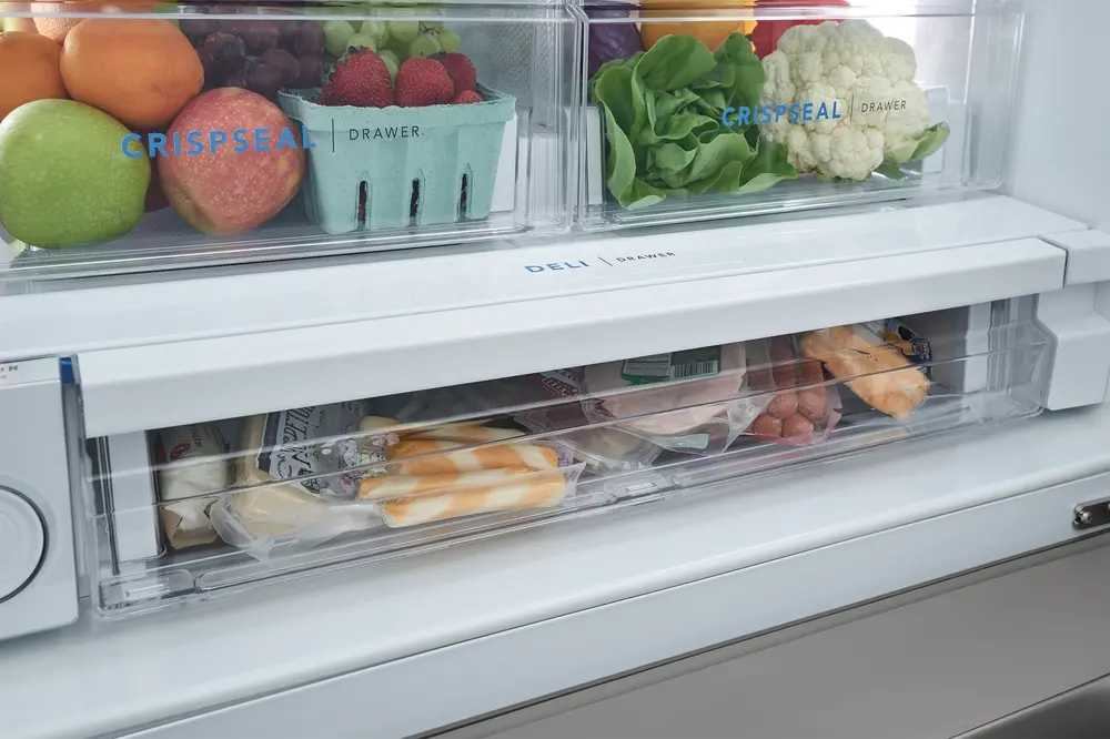FRFC2323AS Frigidaire 22.6 Cu Ft French Door Refrigerator - Counter Depth Stainless Steel-11