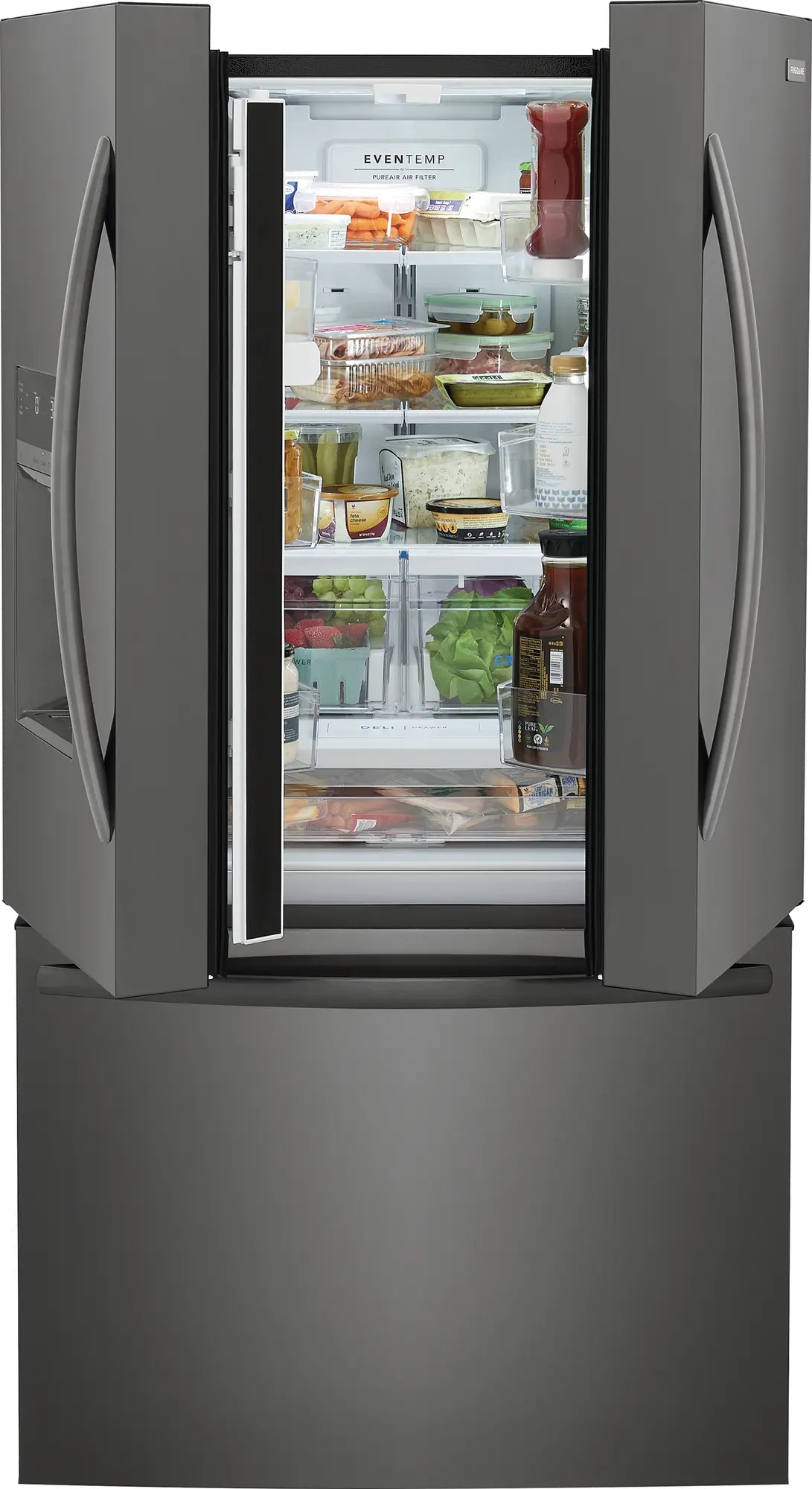 FRFS2823AD Frigidaire 27.8 cu ft French Door Refrigerator - Black Stainless Steel-12