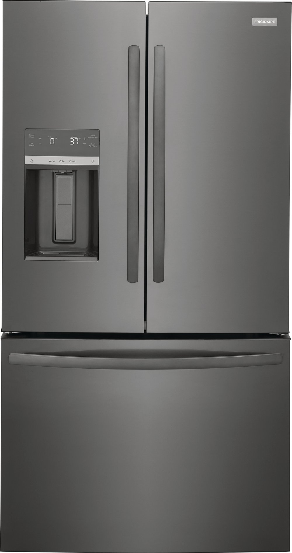 Frigidaire 27.8 cu ft French Door Refrigerator - Black Stainless Steel