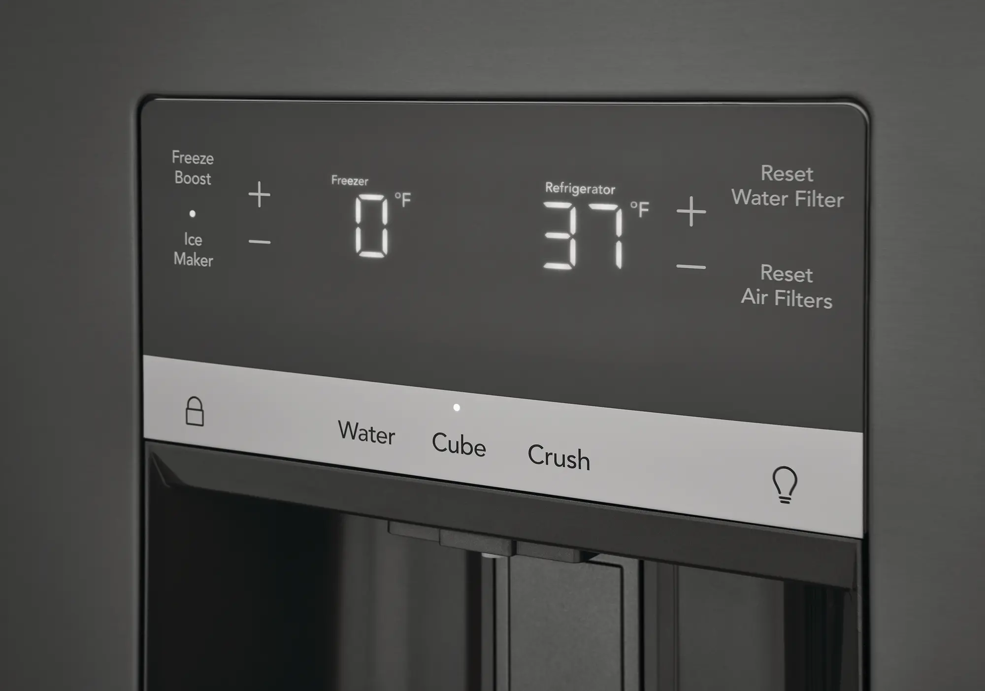 FRFS2823AD Frigidaire 27.8 cu ft French Door Refrigerator - Black Stainless Steel-2