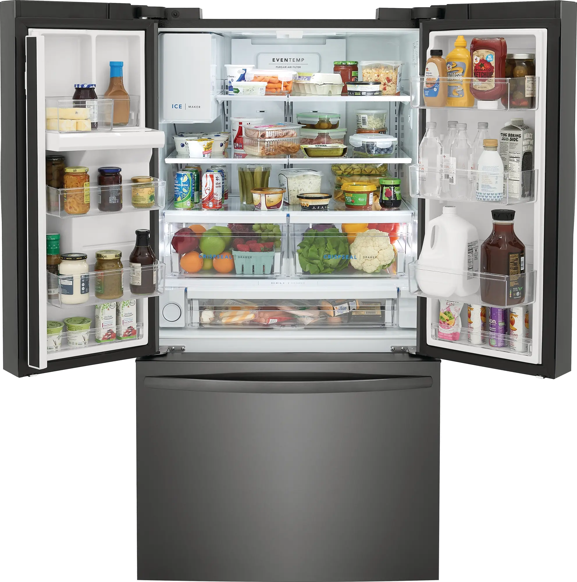 FRFS2823AD Frigidaire 27.8 cu ft French Door Refrigerator - Black Stainless Steel-5