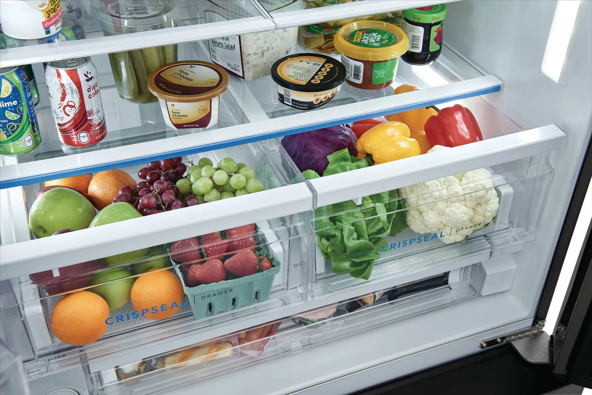 FRFS2823AD Frigidaire 27.8 cu ft French Door Refrigerator - Black Stainless Steel-7