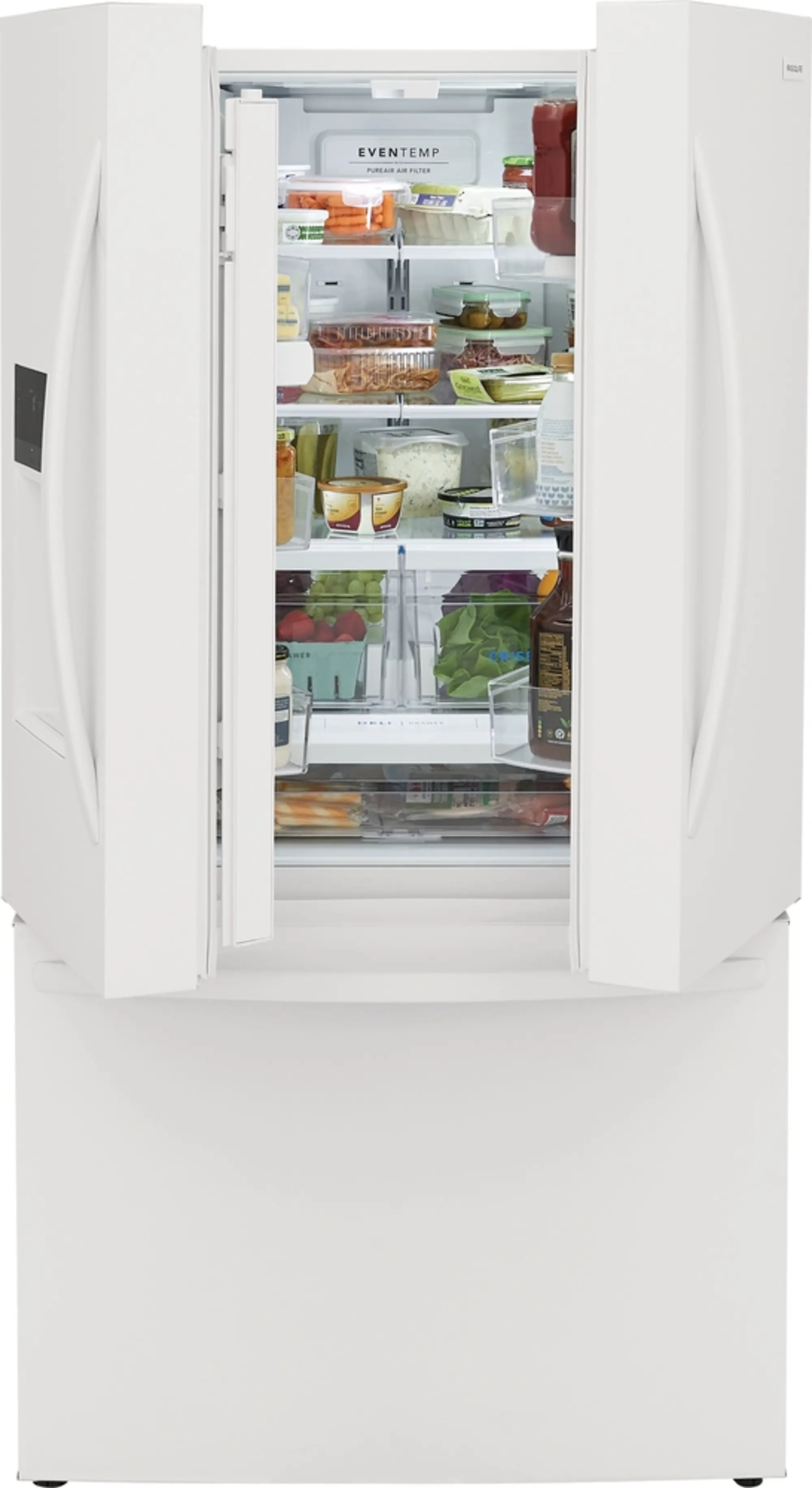 Frigidaire 27.8 cu ft French Door Refrigerator - White | RC Willey