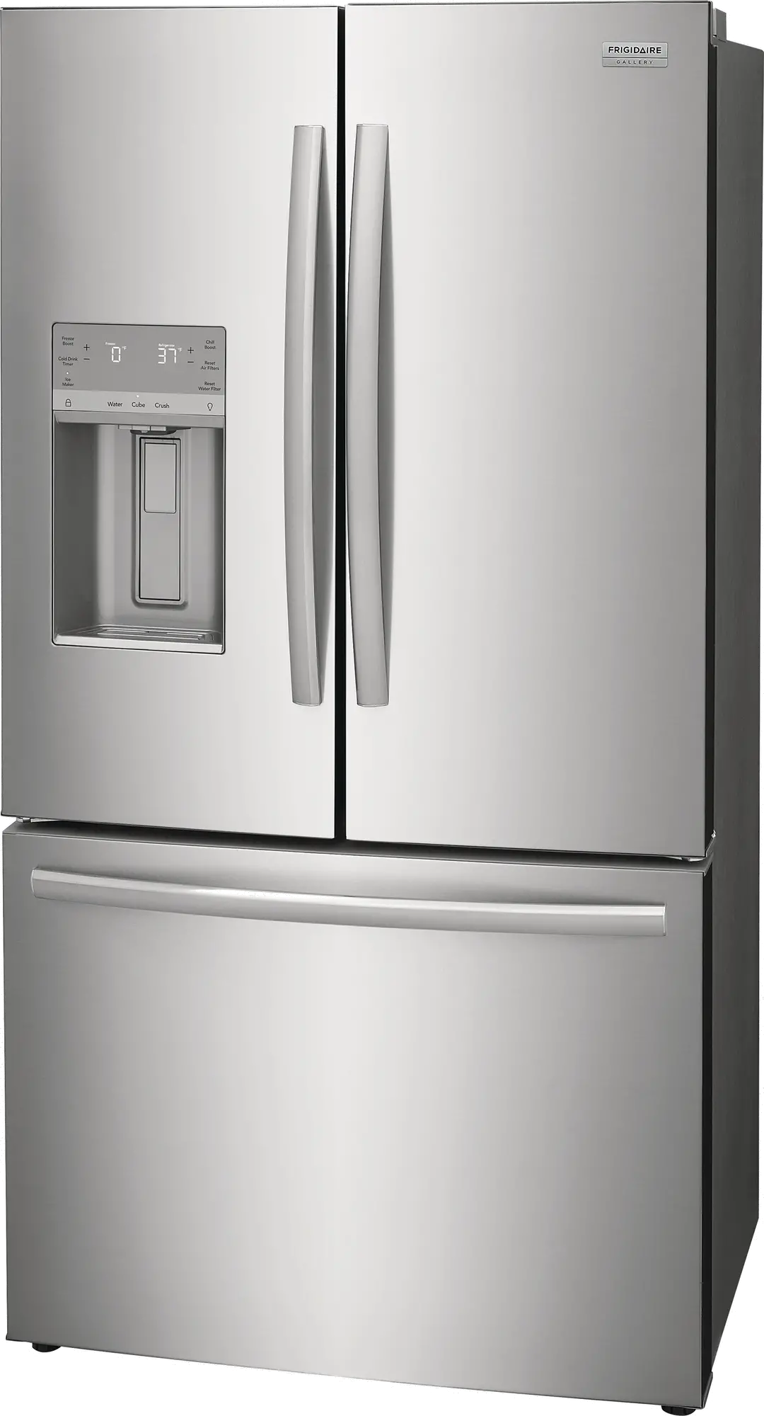GRFC2353AF Frigidaire Gallery 22.6 cu ft French Door Refrigerator - Counter Depth Stainless Steel-3