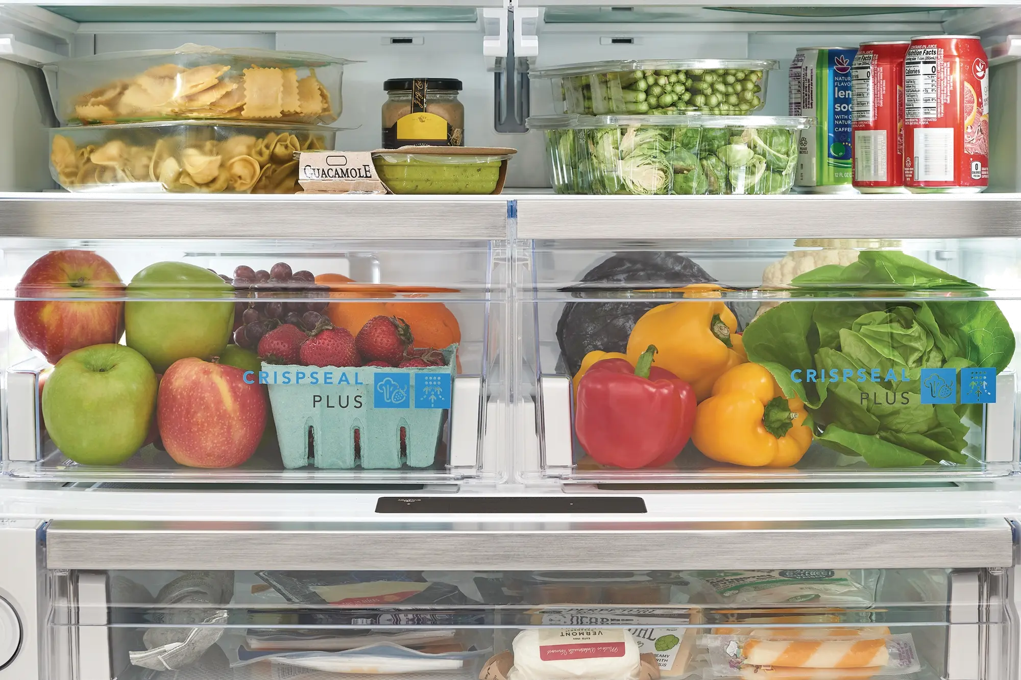 GRFC2353AF Frigidaire Gallery 22.6 cu ft French Door Refrigerator - Counter Depth Stainless Steel-6