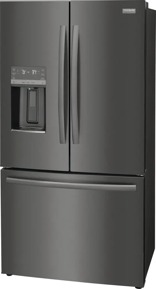 GRFC2353AD Frigidaire 22.6 cu ft French Door Refrigerator - Counter Depth Black Stainless Steel-3