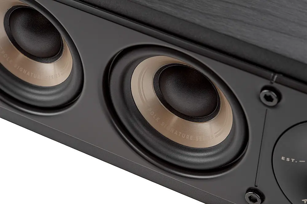 ES-35/BLK-CENTER-SPK Polk Audio - Signature Elite ES35 Center Channel Speaker-4