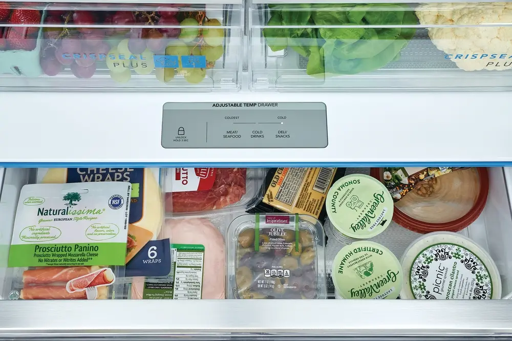 GRFS2853AD Frigidaire Gallery 27.8 cu ft French Door Refrigerator - Black Stainless Steel-13