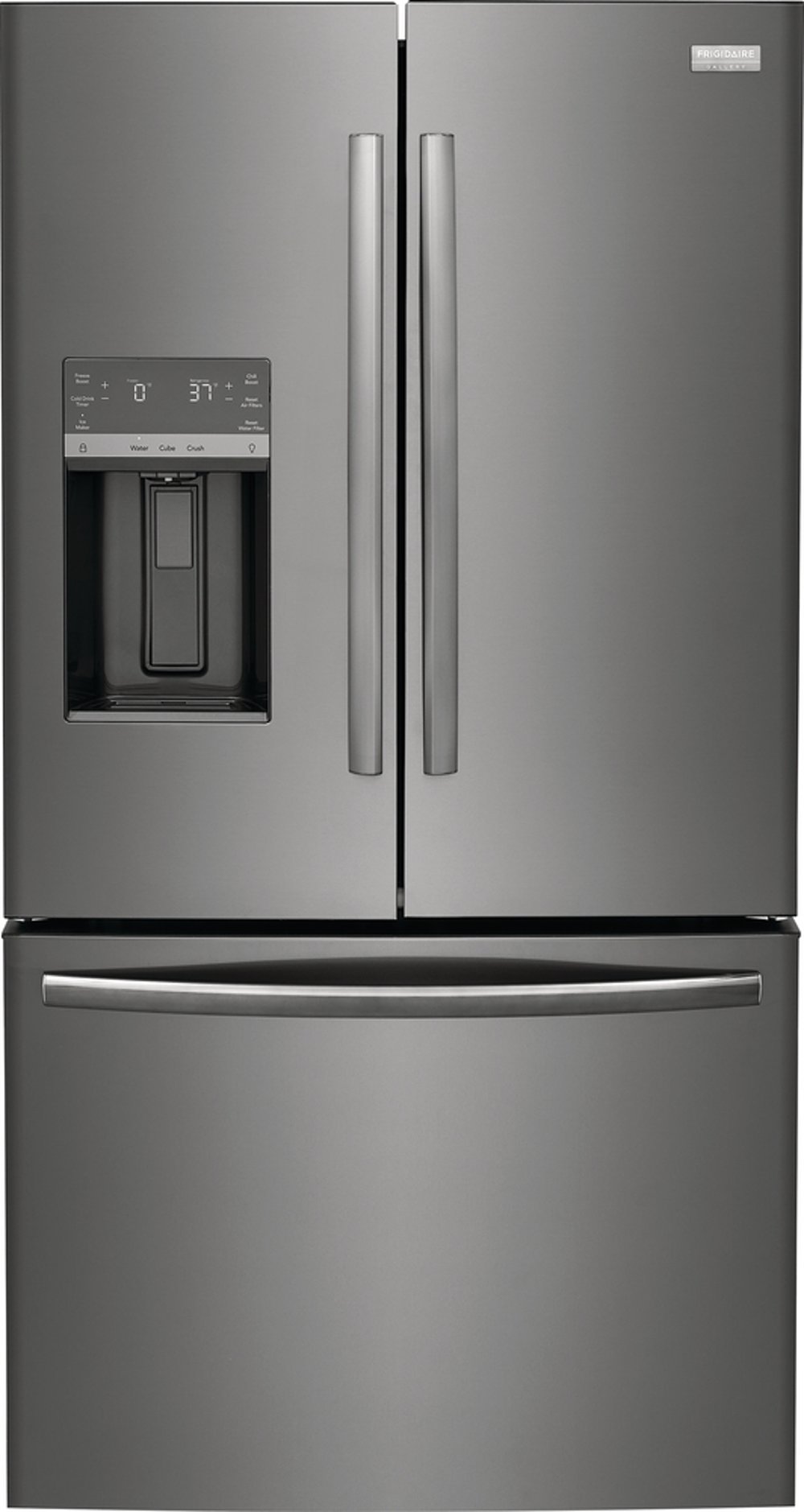 Frigidaire Gallery 27.8 cu ft French Door Refrigerator - Black Stainless Steel