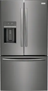 GRFS2853AD Frigidaire Gallery 27.8 cu ft French Door Refrigerator - Black Stainless Steel