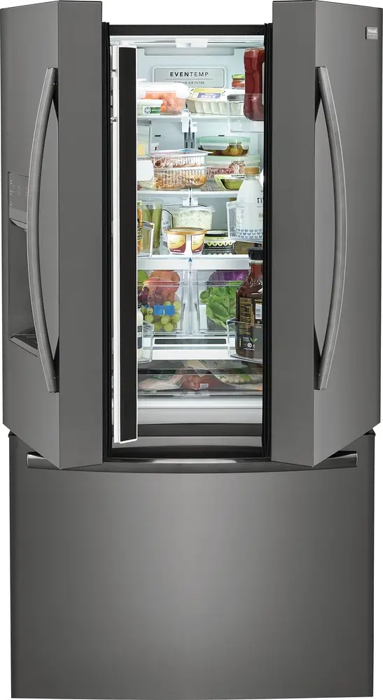 GRFS2853AD Frigidaire Gallery 27.8 cu ft French Door Refrigerator - Black Stainless Steel-8