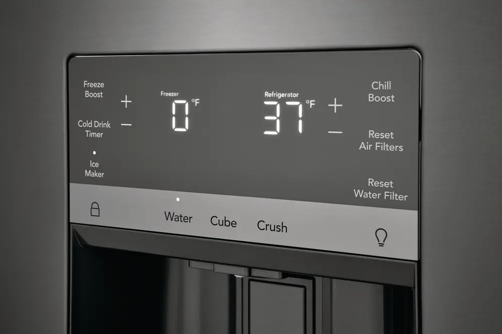 GRFS2853AD Frigidaire Gallery 27.8 cu ft French Door Refrigerator - Black Stainless Steel-9