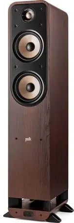 ES-55 BRN TOWER SPEAKER/EACH Polk Audio Signature Elite ES55 Hi-Res Tower Speaker - Walnut-2