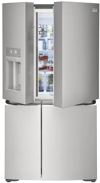 GRQC2255BF Frigidaire 21.3 cu ft French Door Refrigerator - Counter Depth Stainless Steel-12