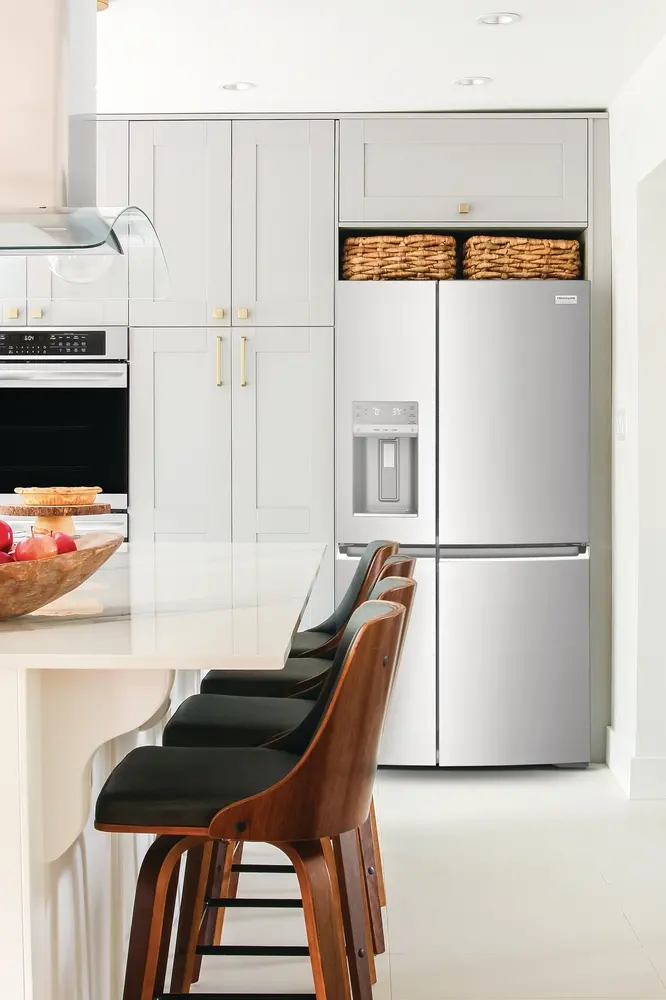 GRQC2255BF Frigidaire 21.3 cu ft French Door Refrigerator - Counter Depth Stainless Steel-13