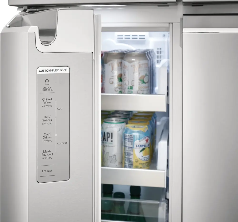 GRQC2255BF Frigidaire 21.3 cu ft French Door Refrigerator - Counter Depth Stainless Steel-5