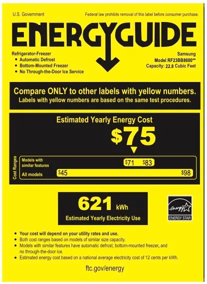 RF23BB8600QL Samsung Bespoke 23 cu ft 4 Door Refrigerator - Counter Depth Stainless Steel-14