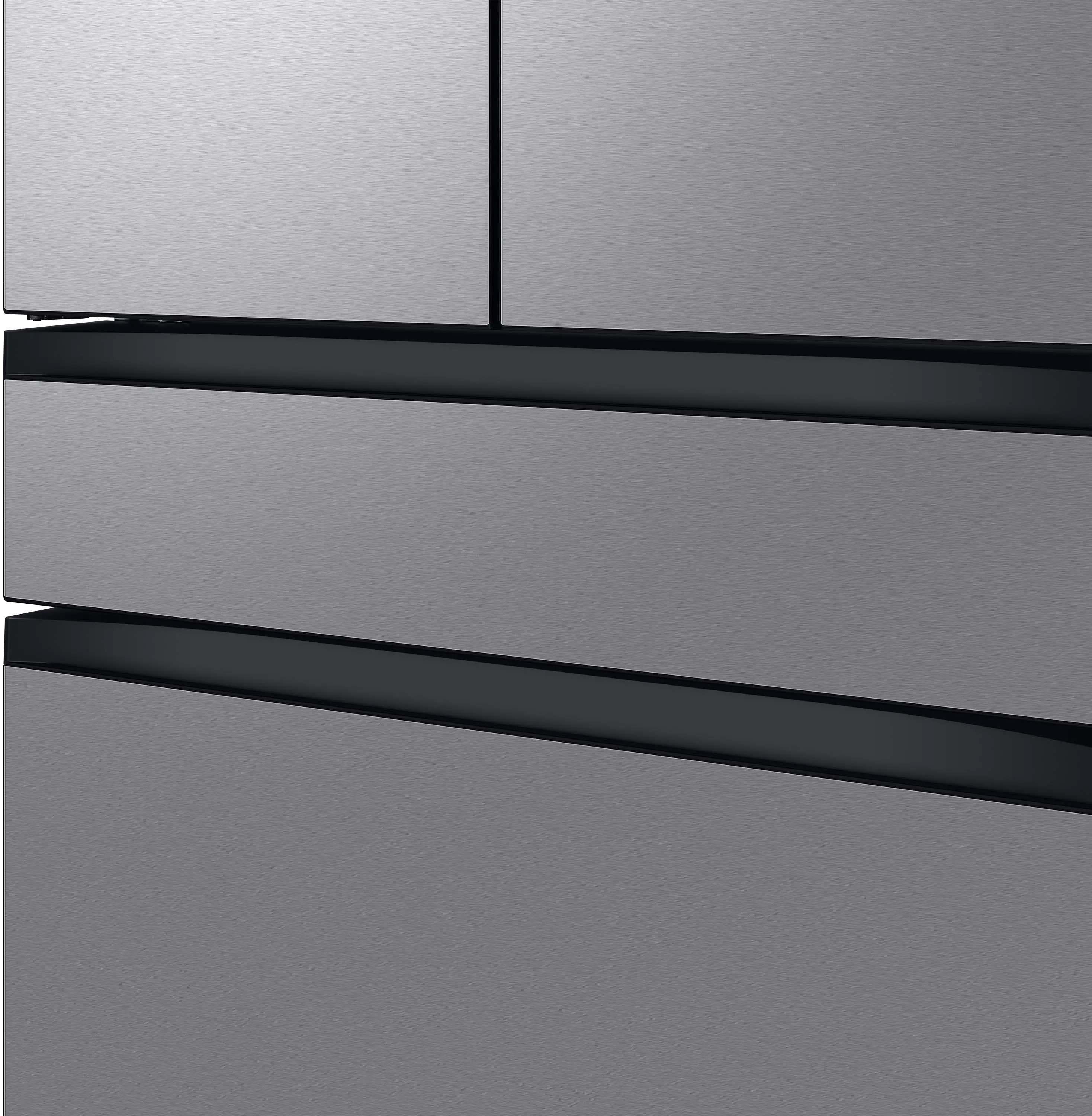 RF23BB8600QL Samsung Bespoke 23 cu ft 4 Door Refrigerator - Counter Depth Stainless Steel-7