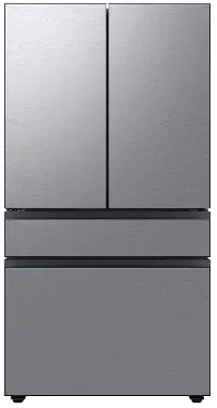 RF23BB8600QL Samsung Bespoke AI 23 Cu Ft 4‑Door Flex™ Refrigerator – Counter‑Depth Stainless Steel