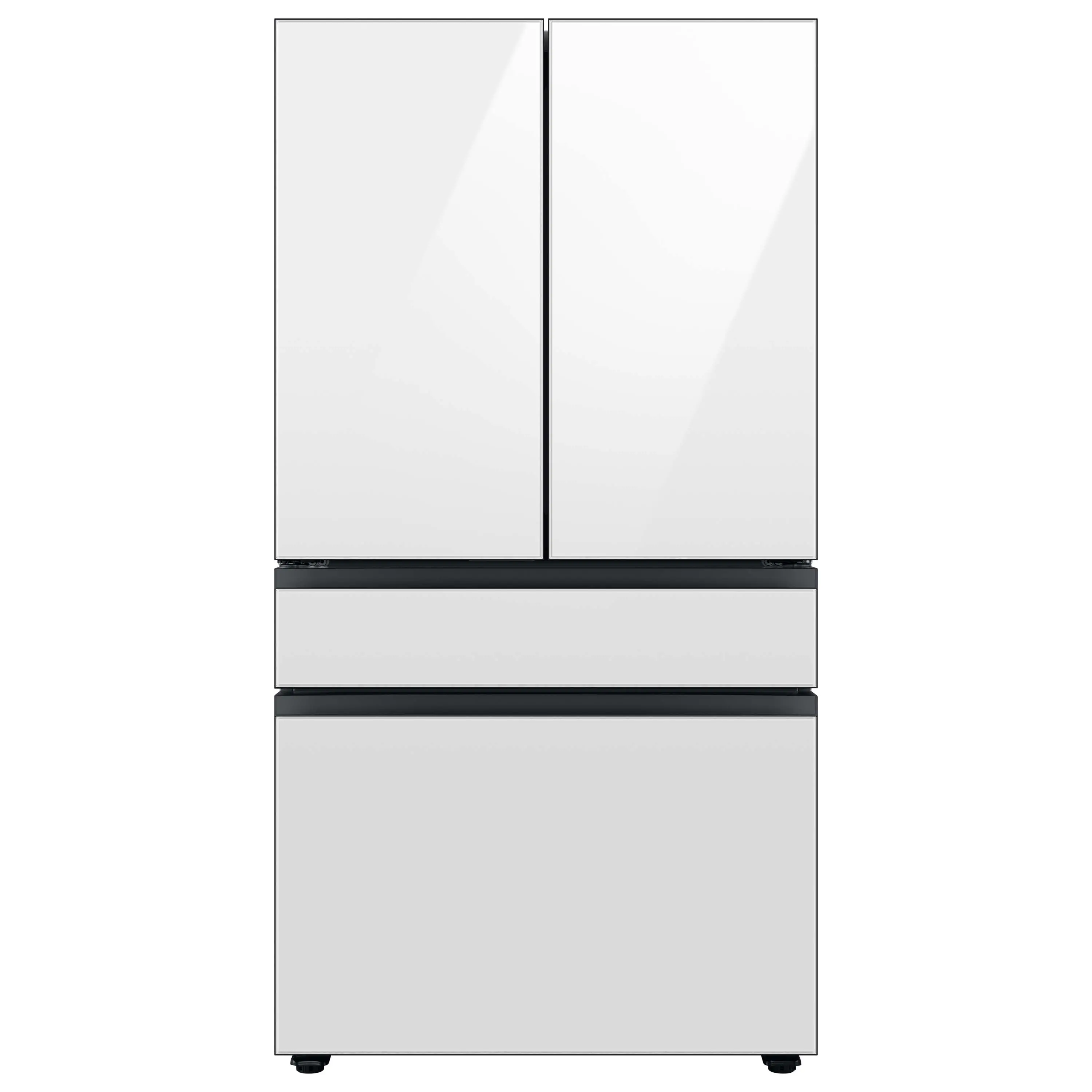 RF29BB860012 Samsung Bespoke AI 29 Cu Ft 4‑Door Flex™ Refrigerator – White Glass-1
