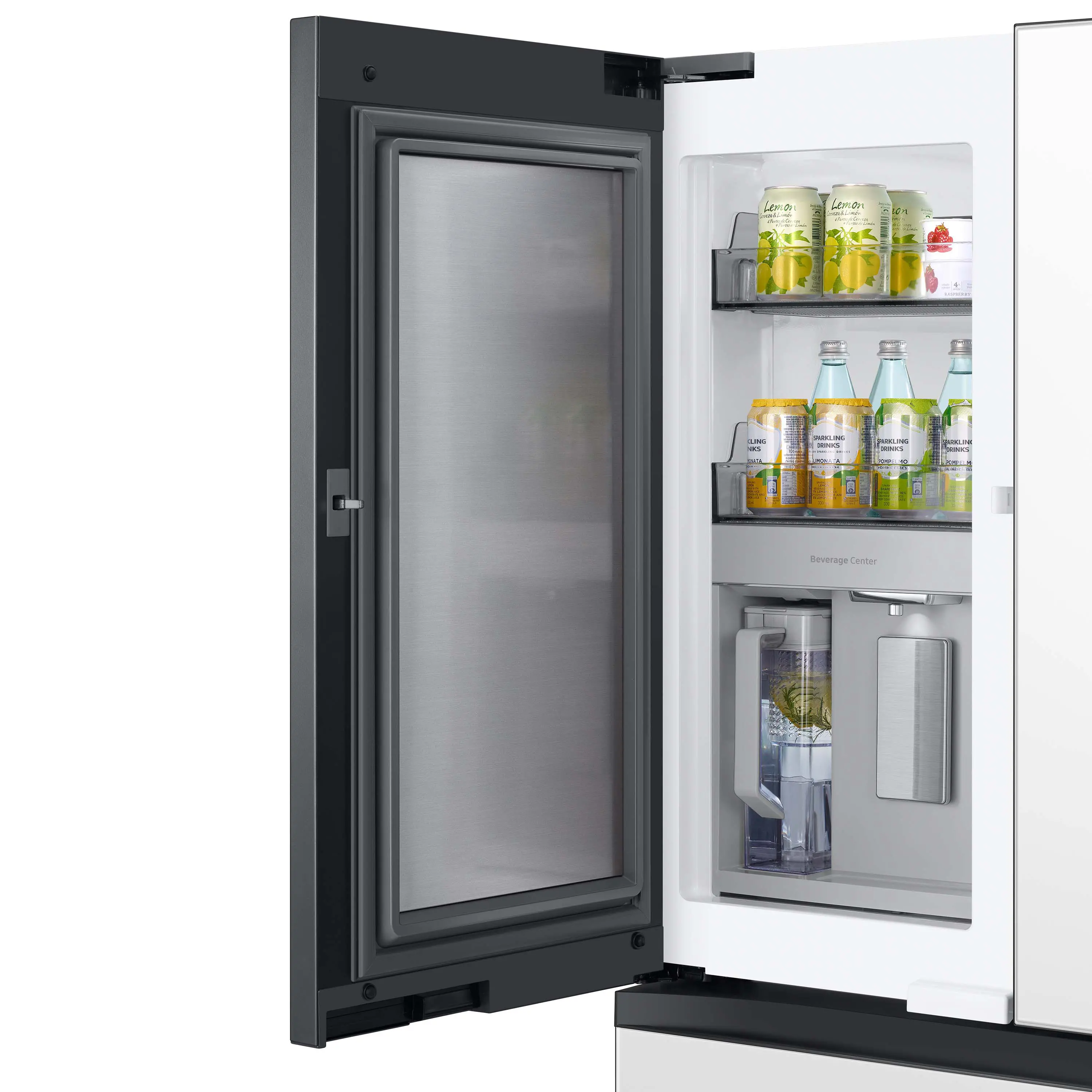 RF29BB860012 Samsung Bespoke AI 29 Cu Ft 4‑Door Flex™ Refrigerator – White Glass-10